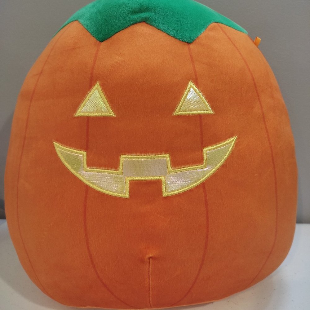 Squishmallows 15" Jack-O’-Lantern Pumpkin "Saul" Plush Halloween 2022 New